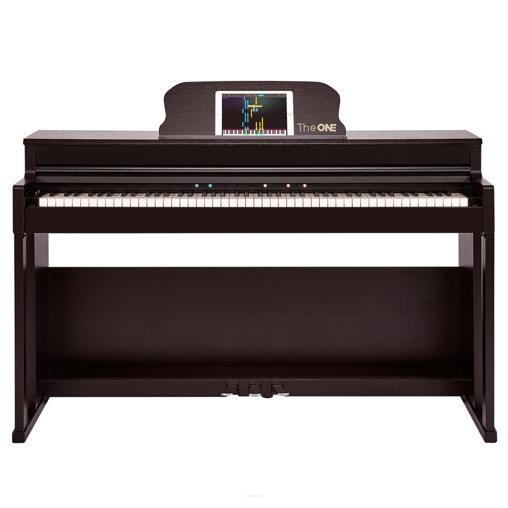 pianino cyfrowe The ONE Deluxe palisander mat