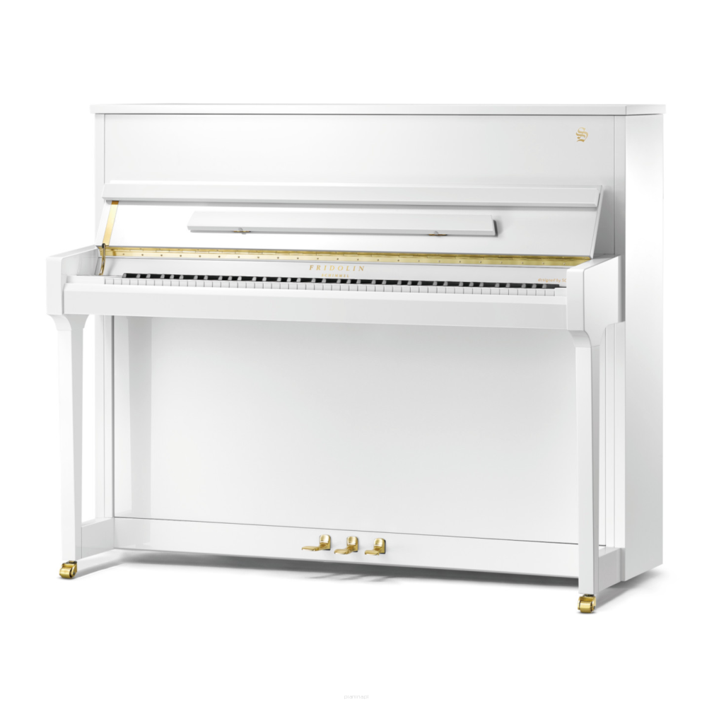 pianino Fridolin Schimmel F116 Tradition biały połysk