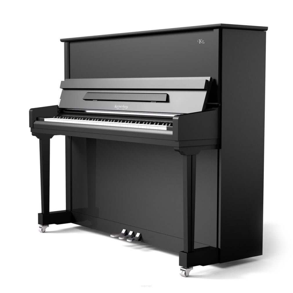 pianino Kayserburg Atelier 126 EU czarny połysk + chrom