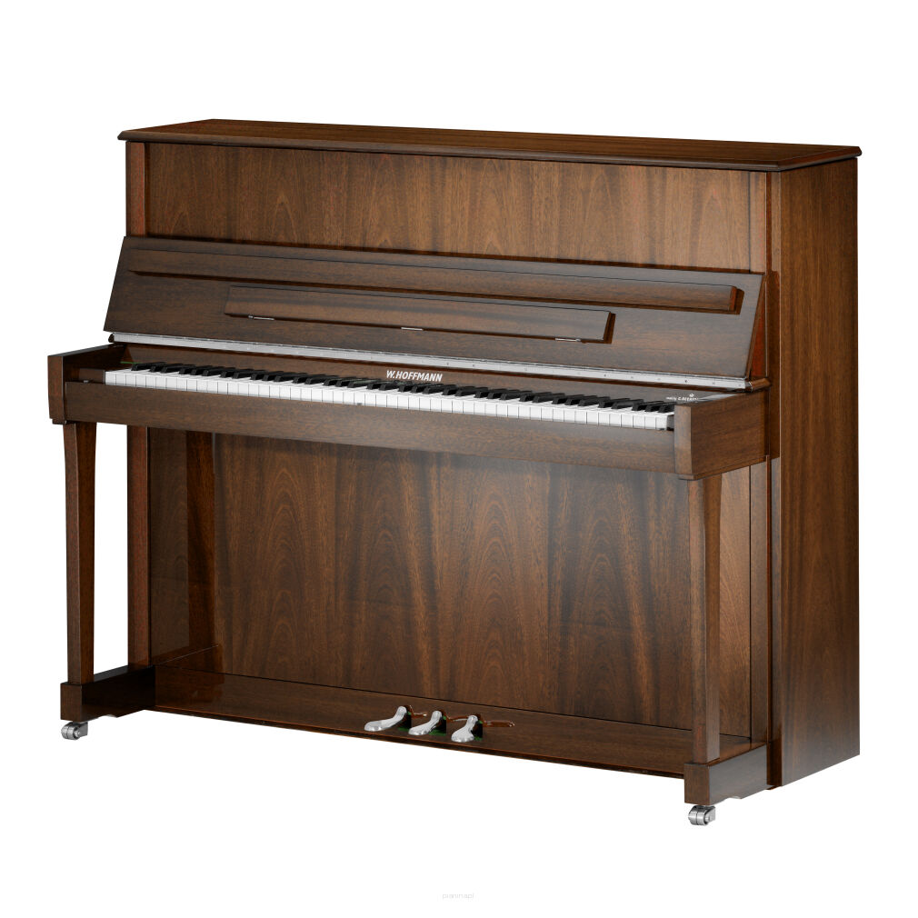 pianino W.Hoffmann T122 orzech mat + chrom