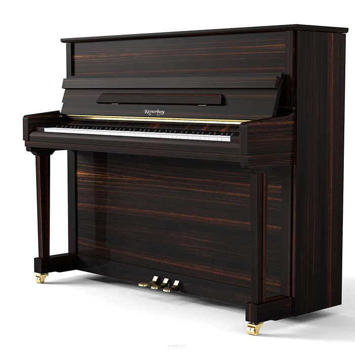 pianino Kayserburg Atelier 120 EU heban połysk