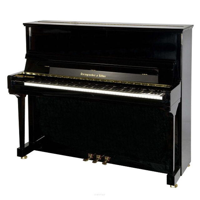 pianino Steingraeber 130 T SFM 3PS czarny połysk