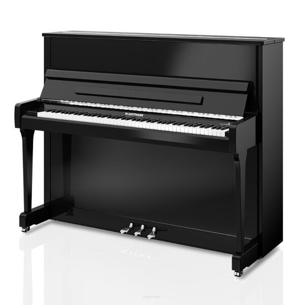 pianino akustyczne W.Hoffmann V120 czarny połysk + chrom