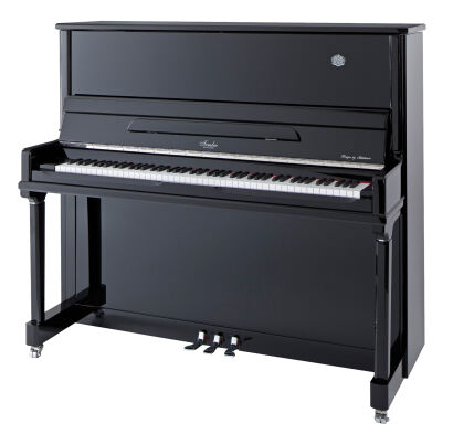 pianino koncertowe Irmler Supreme 132 czarny połysk + chrom