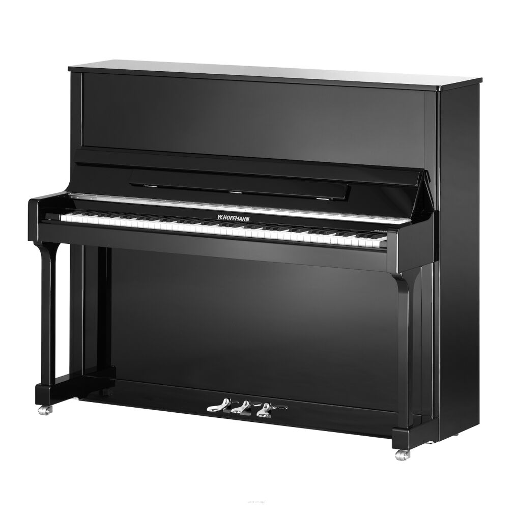 pianino klasyczne W.Hoffmann T128 czarny połysk + chrom