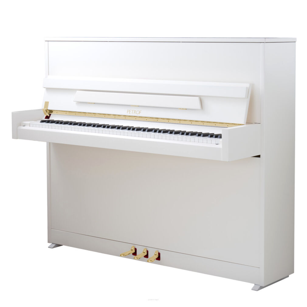 pianino Petrof P118 Special SuperMatt biały mat