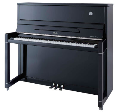 pianino Irmler Supreme 121 czarny połysk + chrom