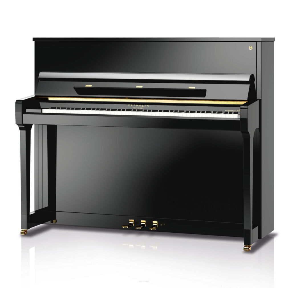 pianino Fridolin Schimmel F121 Tradition czarny połysk