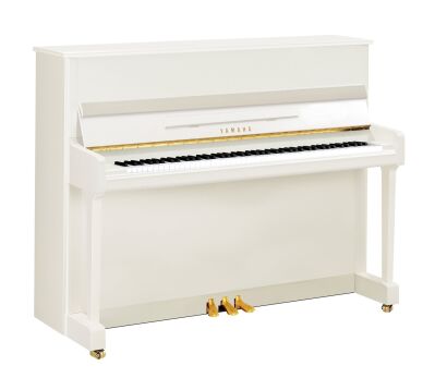 pianino Yamaha P116 M biały połysk