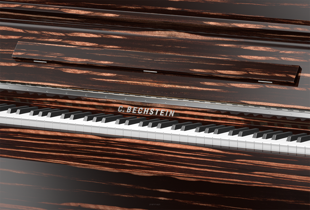 pianino C.Bechstein Style makassar połysk + chrom