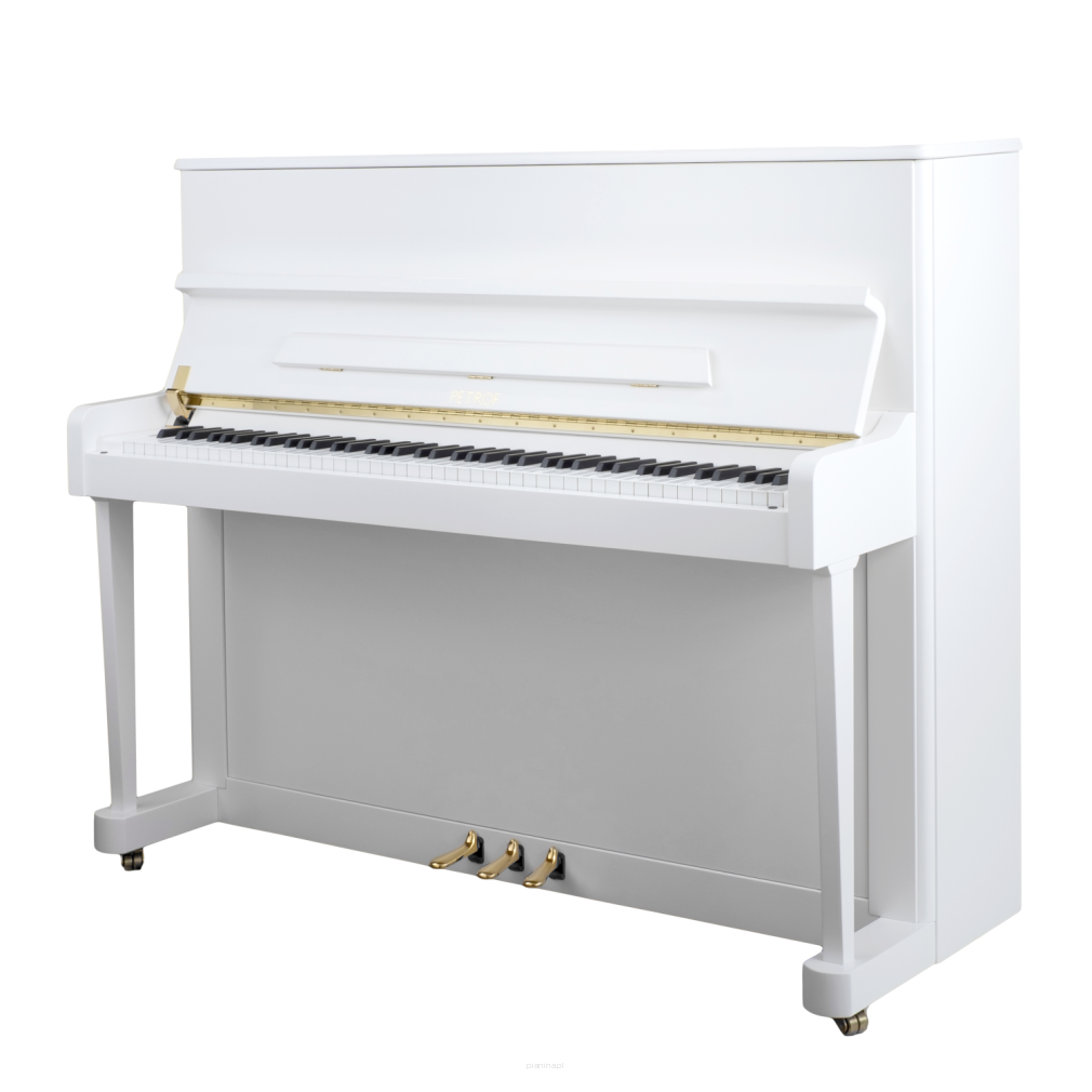 pianino Petrof P118 P1 SuperMatt biały mat