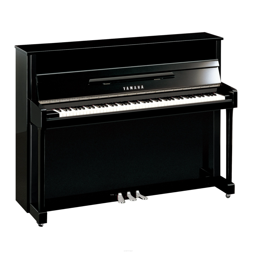 Yamaha B2 E PEC czarny połysk + chrom - pianino akustyczne