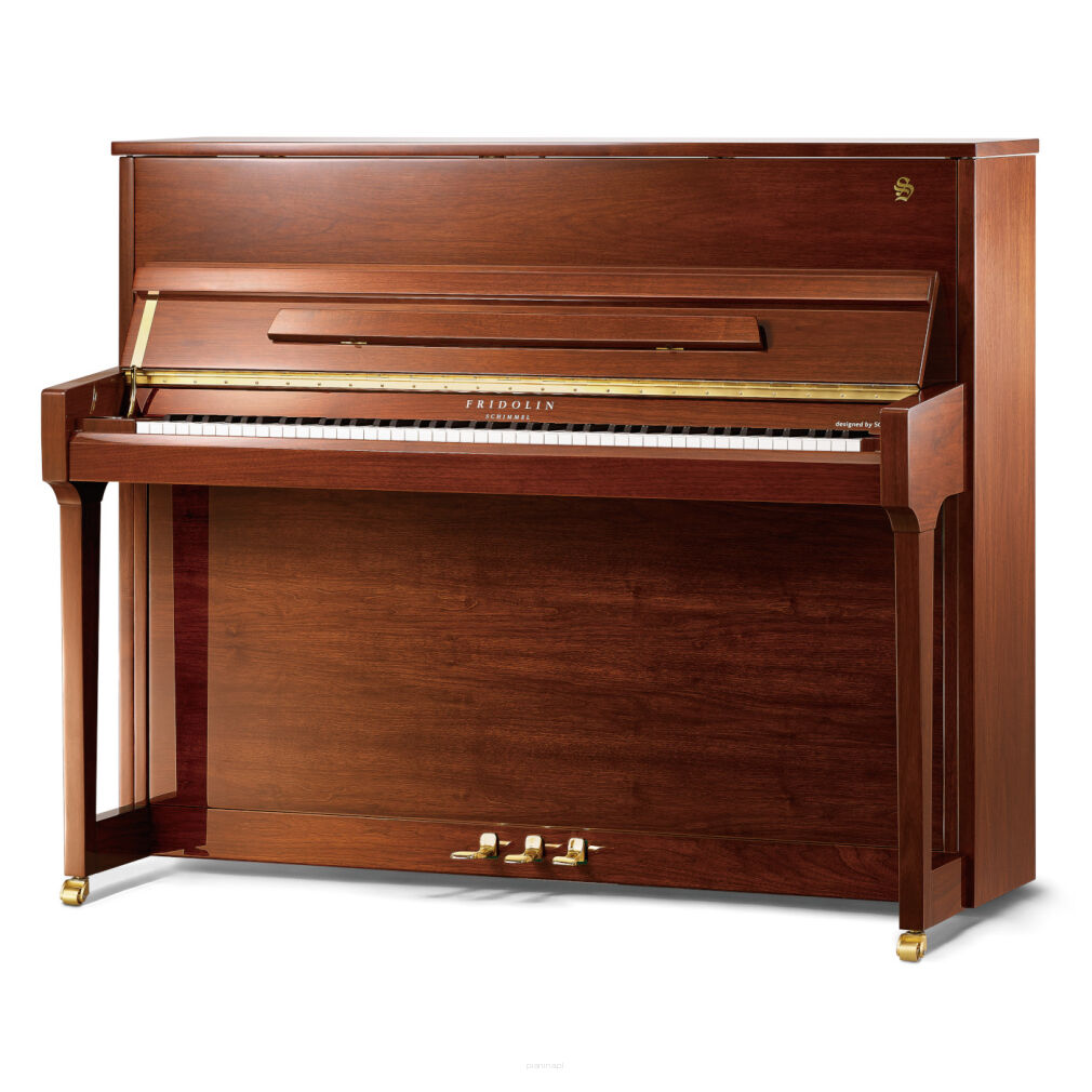 pianino Fridolin Schimmel F121 Tradition orzech połysk