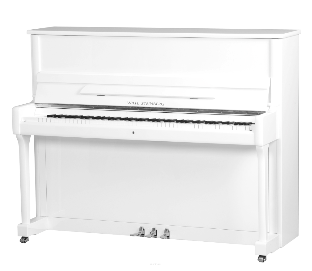 pianino Wilh.Steinberg P121 SR biały połysk + chrom