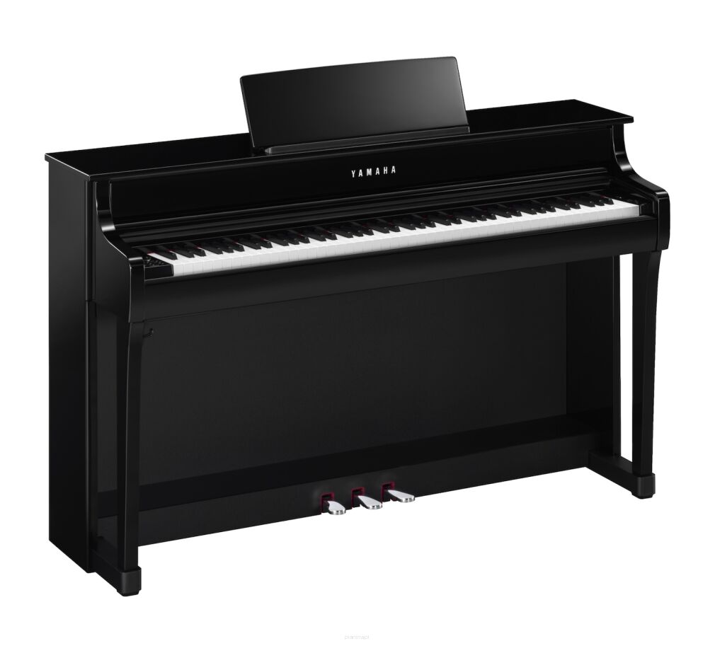 Yamaha CLP 835 PE czarny połysk - pianino cyfrowe