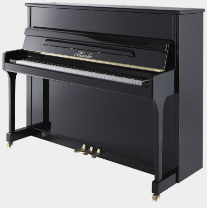 pianino Haessler H118 czarny połysk