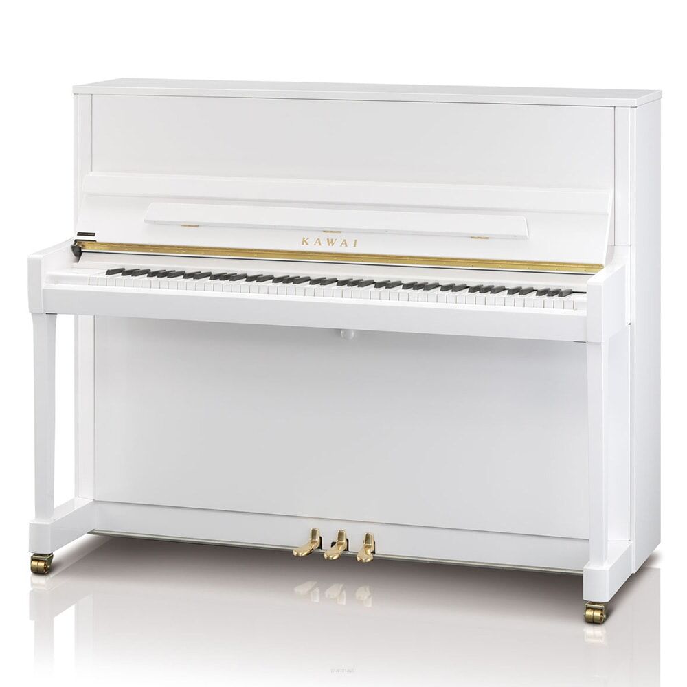 Kawai K 300 biały połysk - pianino akustyczne